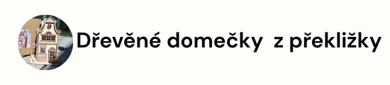 Dřevěné domečky z překližky